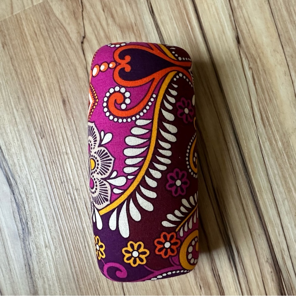 Vera Bradley Safari Sunset large glasses case